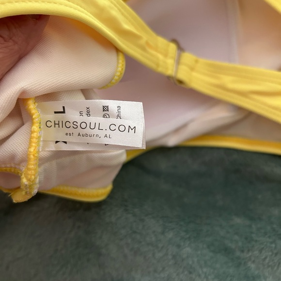 BN Chic Soul Oceans of Love swim bikini, 3X - Picture 7 of 8